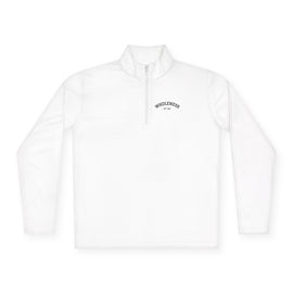 Wholeneed Quarter-Zip Pullover — Minimal Logo Long-Sleeve Pullover