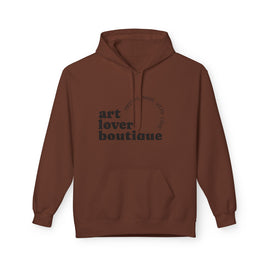 Patriotic LOVE Hoodie — American Flag & Donut Graphic Pullover