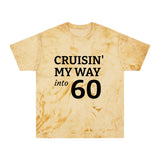Load image into Gallery viewer, Cruisin' My Way Into 60 T-Shirt — Personalized Birthday Crew Tee