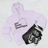 Load image into Gallery viewer, Art Lover Boutique Hoodie — 'Bed Wine &amp; Blue' Graphic Fleece Pullover