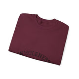 Load image into Gallery viewer, Wholeness Crewneck Sweatshirt — Minimal Wellness Pullover (Est. 1995)
