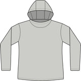 Load image into Gallery viewer, Women’s Long Sleeve Hoodie — “It’s a New Day” Motivational Graphic