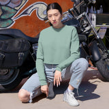 Load image into Gallery viewer, Cropped Sweatshirt — "R.I.P. Twenties" Retro Cropped Crewneck for Millennials &amp; Gen Z (Graduation/Birthday Gift)