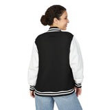 Load image into Gallery viewer, Ghost Trio Letterman Jacket — Cute Halloween Varsity Jacket