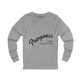 Load image into Gallery viewer, Progress Over Perfection Long Sleeve Tee