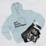 Load image into Gallery viewer, Art Lover Boutique Hoodie — 'Bed Wine &amp; Blue' Graphic Fleece Pullover