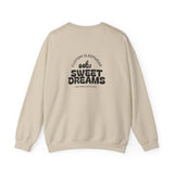 Load image into Gallery viewer, Crewneck Sweatshirt — “TWO years of awesomeness” Sweet Dreams Anniversary Design