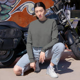Load image into Gallery viewer, Cropped Sweatshirt — "R.I.P. Twenties" Retro Cropped Crewneck for Millennials &amp; Gen Z (Graduation/Birthday Gift)