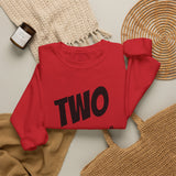 Load image into Gallery viewer, Crewneck Sweatshirt — “TWO years of awesomeness” Sweet Dreams Anniversary Design