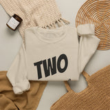 Load image into Gallery viewer, Crewneck Sweatshirt — “TWO years of awesomeness” Sweet Dreams Anniversary Design
