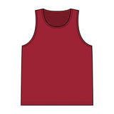 Load image into Gallery viewer, Tank Top — Red Wine &amp; Blue Patriotic Wine Lover Graphic