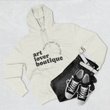 Load image into Gallery viewer, Art Lover Boutique Hoodie — 'Bed Wine &amp; Blue' Graphic Fleece Pullover