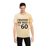 Load image into Gallery viewer, Cruisin' My Way Into 60 T-Shirt — Personalized Birthday Crew Tee
