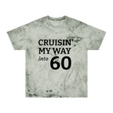 Load image into Gallery viewer, Cruisin' My Way Into 60 T-Shirt — Personalized Birthday Crew Tee