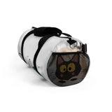 Load image into Gallery viewer, Cute Cat Illustration Duffel Bag — Playful Pet Travel Gear