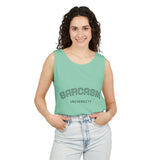 Load image into Gallery viewer, Sarcasm University Tank Top — “Authentic 50 Years of Not Giving a Damn”