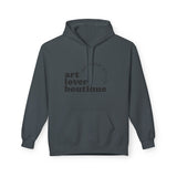 Load image into Gallery viewer, Patriotic LOVE Hoodie — American Flag &amp; Donut Graphic Pullover