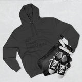 Load image into Gallery viewer, Art Lover Boutique Hoodie — 'Bed Wine &amp; Blue' Graphic Fleece Pullover