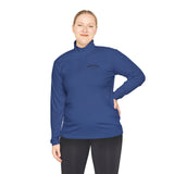 Load image into Gallery viewer, Wholeneed Quarter-Zip Pullover — Minimal Logo Long-Sleeve Pullover