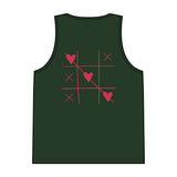 Load image into Gallery viewer, Tank Top — Red Wine &amp; Blue Patriotic Wine Lover Graphic