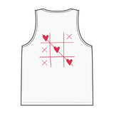 Load image into Gallery viewer, Tank Top — Red Wine &amp; Blue Patriotic Wine Lover Graphic