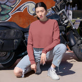 Load image into Gallery viewer, Cropped Sweatshirt — "R.I.P. Twenties" Retro Cropped Crewneck for Millennials &amp; Gen Z (Graduation/Birthday Gift)