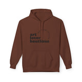 Load image into Gallery viewer, Patriotic LOVE Hoodie — American Flag &amp; Donut Graphic Pullover