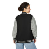 Load image into Gallery viewer, Ghost Trio Letterman Jacket — Cute Halloween Varsity Jacket