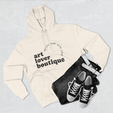 Load image into Gallery viewer, Art Lover Boutique Hoodie — 'Bed Wine &amp; Blue' Graphic Fleece Pullover