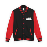 Load image into Gallery viewer, Ghost Trio Letterman Jacket — Cute Halloween Varsity Jacket