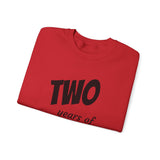 Load image into Gallery viewer, Crewneck Sweatshirt — “TWO years of awesomeness” Sweet Dreams Anniversary Design