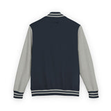 Load image into Gallery viewer, Ghost Trio Letterman Jacket — Cute Halloween Varsity Jacket