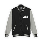 Load image into Gallery viewer, Ghost Trio Letterman Jacket — Cute Halloween Varsity Jacket