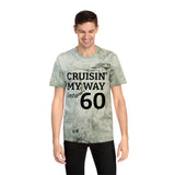 Load image into Gallery viewer, Cruisin' My Way Into 60 T-Shirt — Personalized Birthday Crew Tee