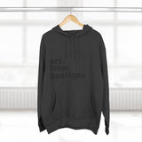 Load image into Gallery viewer, Art Lover Boutique Hoodie — 'Bed Wine &amp; Blue' Graphic Fleece Pullover